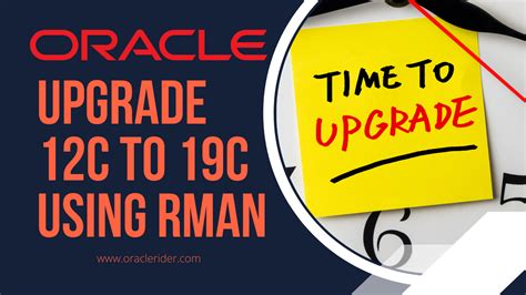 Apr 3, 2022 Step 5 Copy Backup; Action on 19c Database upgrade 12c to 19c using rman. . Upgrade oracle database from 11g to 19c using the rman backup